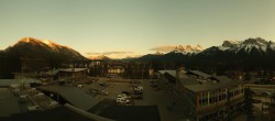 Archiv Foto Webcam Canmore - Blick über die Stadt 18:00