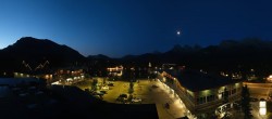 Archiv Foto Webcam Canmore - Blick über die Stadt 02:00