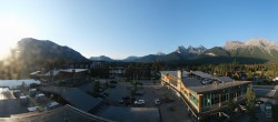 Archiv Foto Webcam Canmore - Blick über die Stadt 04:00