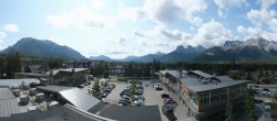 Archiv Foto Webcam Canmore - Blick über die Stadt 08:00