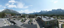 Archiv Foto Webcam Canmore - Blick über die Stadt 12:00