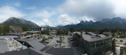 Archiv Foto Webcam Canmore - Blick über die Stadt 14:00