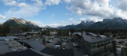 Archiv Foto Webcam Canmore - Blick über die Stadt 16:00