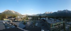 Archiv Foto Webcam Canmore - Blick über die Stadt 18:00