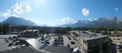 Archiv Foto Webcam Canmore - Blick über die Stadt 08:00
