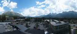 Archiv Foto Webcam Canmore - Blick über die Stadt 12:00