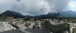 Archiv Foto Webcam Canmore - Blick über die Stadt 14:00