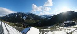 Archived image Webcam Saalbach - Mountain hut Maisalm 17:00