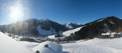 Archived image Webcam Saalbach - Mountain hut Maisalm 09:00