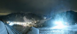 Archived image Webcam Saalbach - Mountain hut Maisalm 23:00