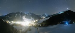 Archiv Foto Webcam Saalbach - Maisalm 23:00