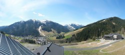 Archived image Webcam Saalbach - Mountain hut Maisalm 11:00