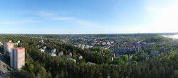 Archiv Foto Webcam Lahti - Blick über die Stadt 18:00
