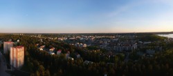 Archiv Foto Webcam Lahti - Blick über die Stadt 20:00
