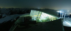 Archiv Foto Webcam Axamer Lizum: Hoadl-Haus und Bergstation Olympiabahn 01:00