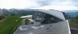 Archiv Foto Webcam Axamer Lizum: Hoadl-Haus und Bergstation Olympiabahn 15:00
