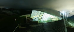 Archiv Foto Webcam Axamer Lizum: Hoadl-Haus und Bergstation Olympiabahn 23:00