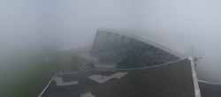 Archived image Webcam Axamer Lizum: Hoadl-Haus und Top station Olympiabahn 05:00
