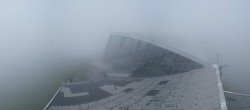 Archived image Webcam Axamer Lizum: Hoadl-Haus und Top station Olympiabahn 11:00