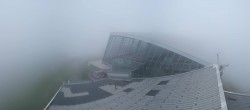 Archived image Webcam Axamer Lizum: Hoadl-Haus und Top station Olympiabahn 15:00