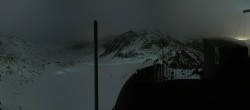 Archiv Foto Webcam Schnalstaler Gletscher - Aussichtsplattform Grawandspitze 01:00