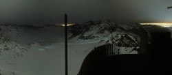 Archiv Foto Webcam Schnalstaler Gletscher - Aussichtsplattform Grawandspitze 03:00