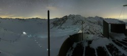 Archiv Foto Webcam Schnalstaler Gletscher - Aussichtsplattform Grawandspitze 03:00