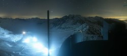 Archiv Foto Webcam Schnalstaler Gletscher - Aussichtsplattform Grawandspitze 23:00