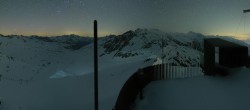 Archiv Foto Webcam Schnalstaler Gletscher - Aussichtsplattform Grawandspitze 01:00