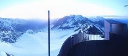 Archiv Foto Webcam Schnalstaler Gletscher - Aussichtsplattform Grawandspitze 03:00