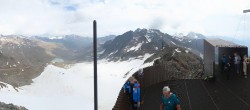 Archiv Foto Webcam Schnalstaler Gletscher - Aussichtsplattform Grawandspitze 09:00