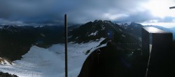 Archived image Webcam Val Senales Glacier - Viewing platform Grawand 23:00