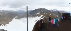 Archived image Webcam Val Senales Glacier - Viewing platform Grawand 09:00