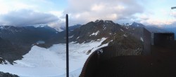 Archived image Webcam Val Senales Glacier - Viewing platform Grawand 19:00
