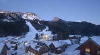 Archiv Foto Webcam Loser Altaussee - Talstation Sandling-Jet 06:00