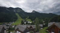 Archiv Foto Webcam Loser Altaussee - Talstation Sandling-Jet 13:00