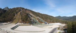 Archiv Foto Webcam Kranjska Gora - Nordisches Zentrum Planica 09:00