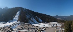 Archived image Webcam Kranjska Gora - Planica Nordic Center 13:00