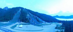Archiv Foto Webcam Kranjska Gora - Nordisches Zentrum Planica 22:00