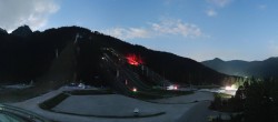 Archiv Foto Webcam Kranjska Gora - Nordisches Zentrum Planica 23:00