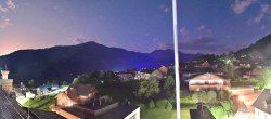 Archiv Foto Webcam Gröbming: Blick auf Kirche und Panoramabad 23:00
