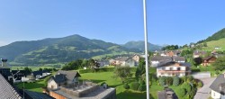 Archiv Foto Webcam Gröbming: Blick auf Kirche und Panoramabad 06:00
