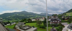 Archiv Foto Webcam Gröbming: Blick auf Kirche und Panoramabad 17:00