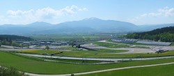 Archived image Webcam Spielberg: View at Red Bull Ring 11:00