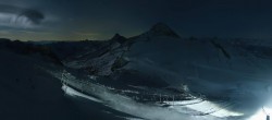 Archiv Foto Webcam Hintertuxer Gletscher - Bergstation Gefrorene Wand 03:00