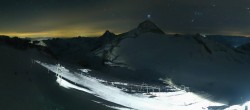 Archiv Foto Webcam Hintertuxer Gletscher - Bergstation Gefrorene Wand 23:00