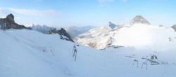 Archiv Foto Webcam Hintertuxer Gletscher - Bergstation Gefrorene Wand 06:00