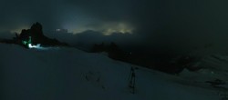 Archiv Foto Webcam Hintertuxer Gletscher - Bergstation Gefrorene Wand 01:00