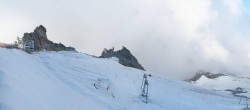Archiv Foto Webcam Hintertuxer Gletscher - Bergstation Gefrorene Wand 05:00