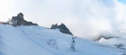 Archiv Foto Webcam Hintertuxer Gletscher - Bergstation Gefrorene Wand 06:00